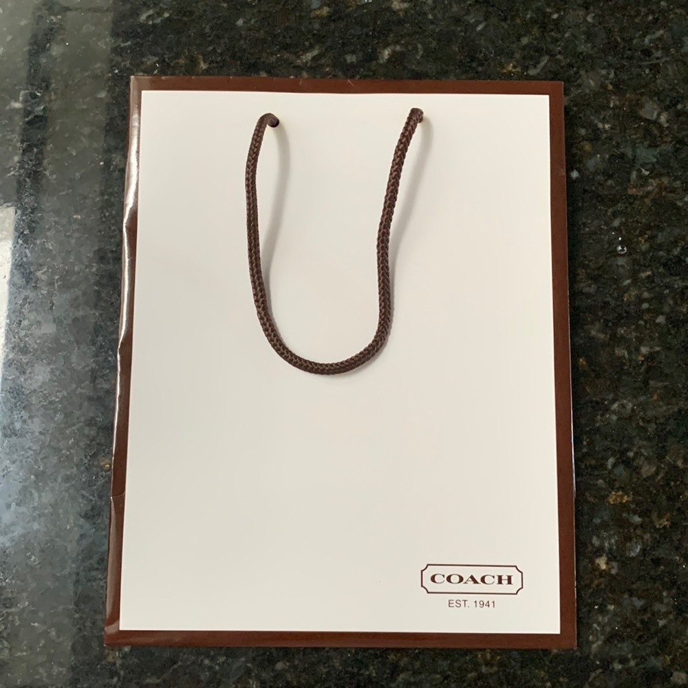 Coach Paper Gift Bag